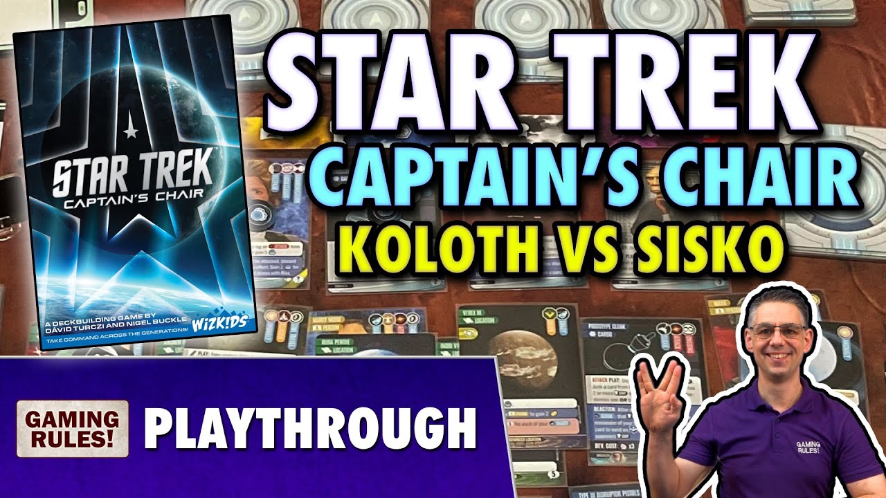 Star Trek: Captain's Chair - Koloth vs Sisko
