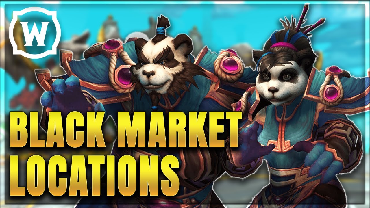 WoW Dragonflight: Black Market Auction House Locations