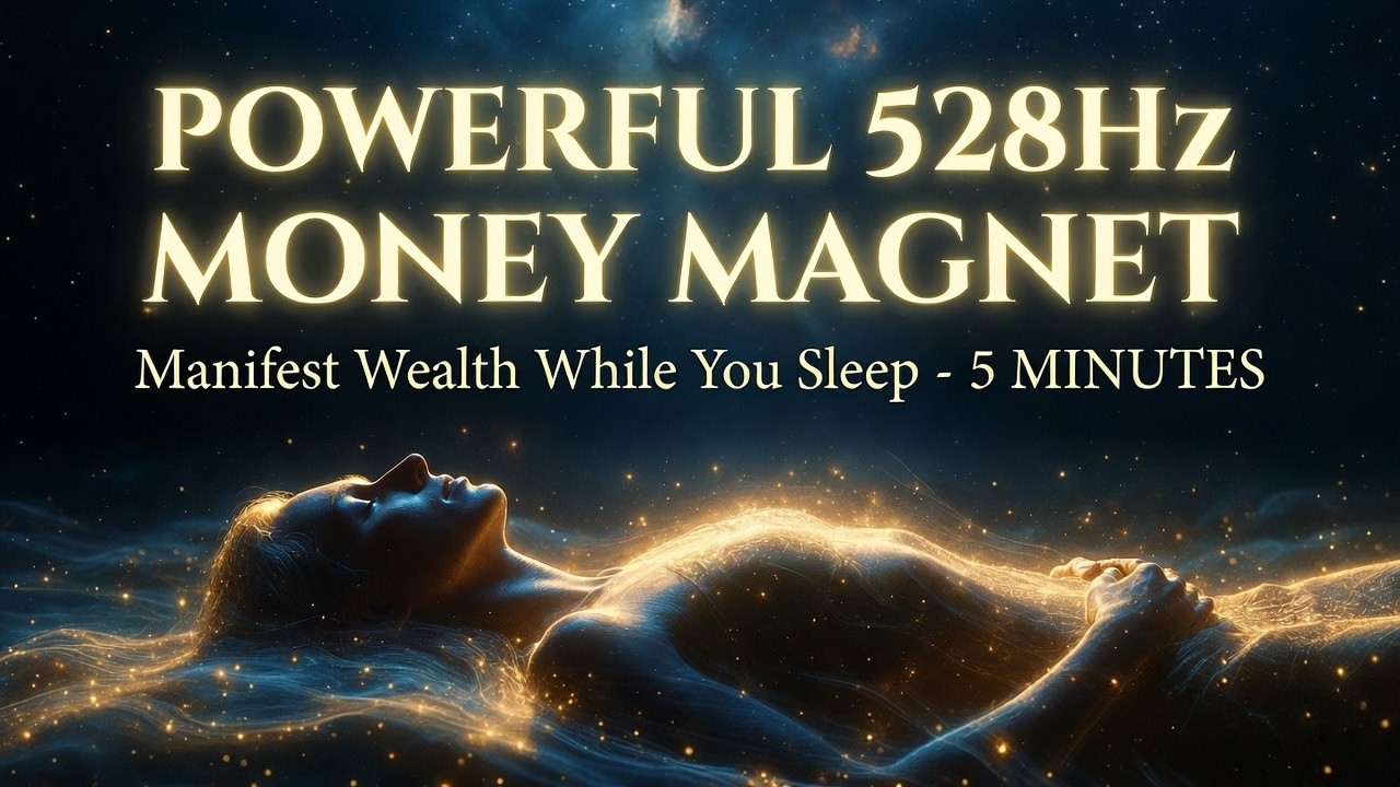 Powerful 528Hz Money Magnet | Manifest Wealth While You Sleep