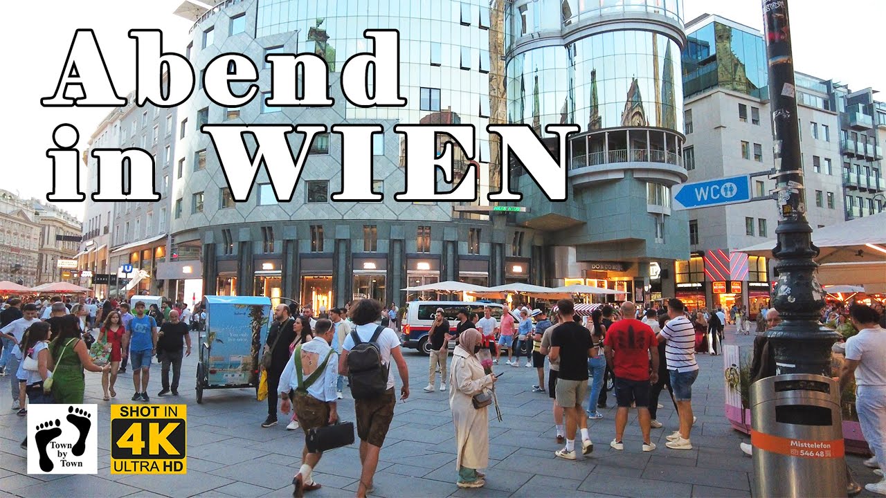 💥 Stadtzentrum Wien, Vienna City Walking, 4k, 60fps