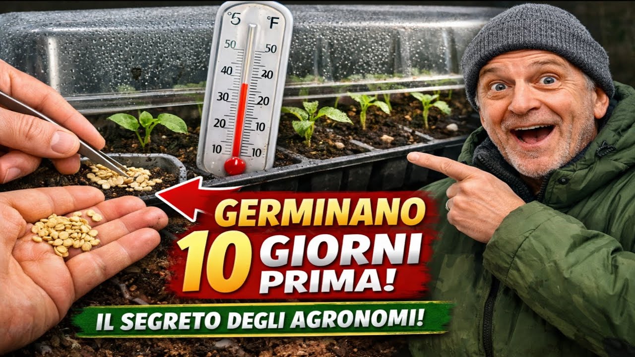 SEMINA i PEPERONI a Gennaio COSÌ: Germoglieranno 10 Giorni Prima (Il Segreto degli Agronomi)