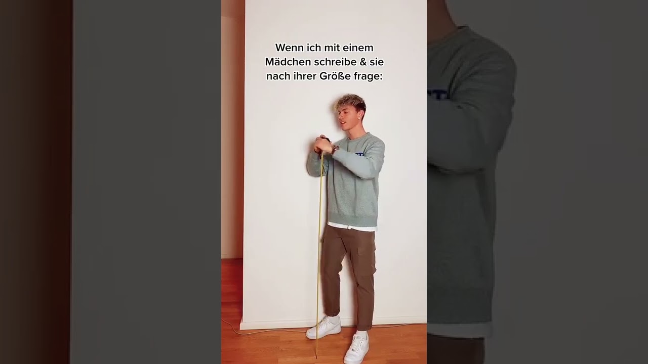 Wenn ich ein M&auml;dchen nach ihrer Gr&ouml;&szlig;e frage 🤣 | Jonas Ems #Shorts