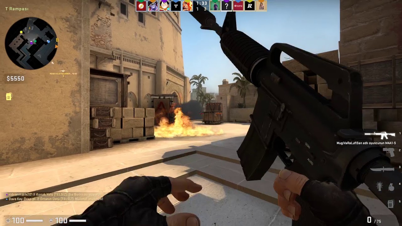 Karşı Takım Sur Verdi CSGO REKABET&Ccedil;İ  5