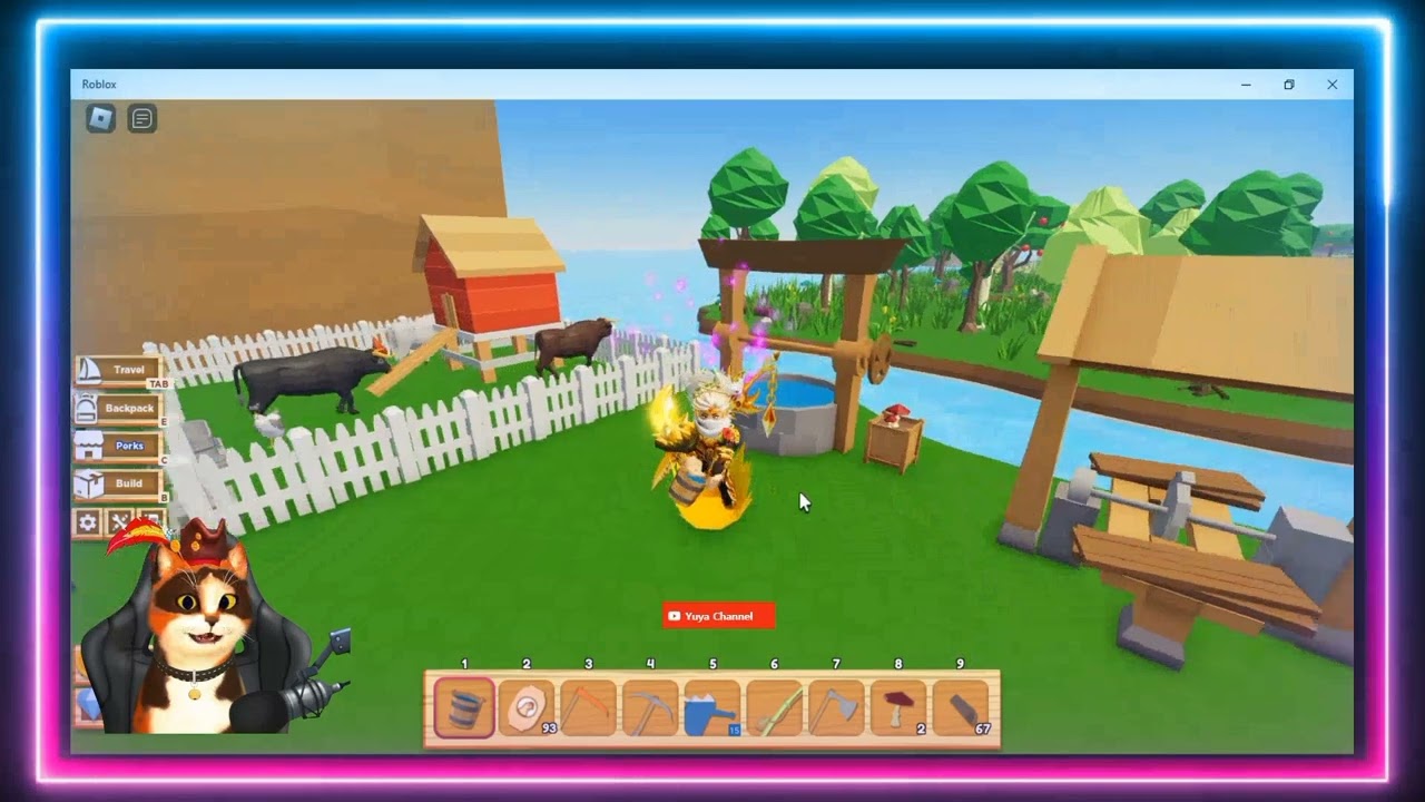 Cara Beli dan Merawat Ayam dan Sapi di Game Farmstead Roblox Yuya