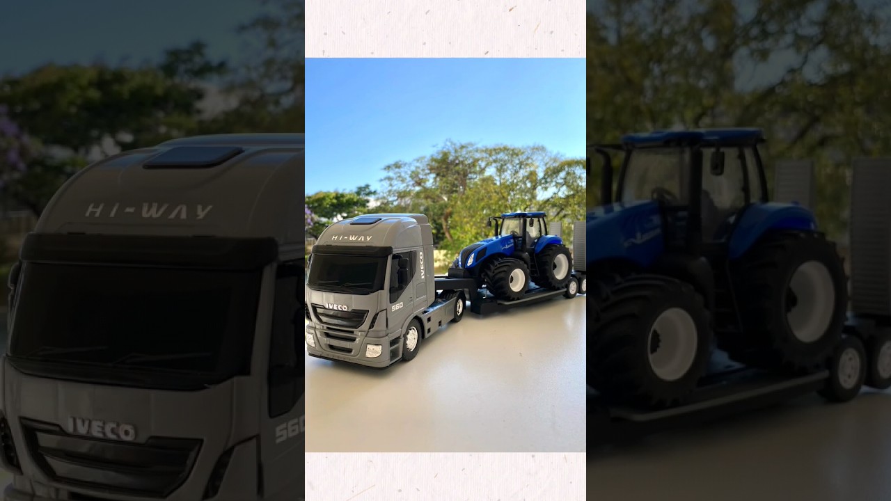 Caminh&atilde;o IVECO plataforma AGRICULTURE T8 New Holland 1:30