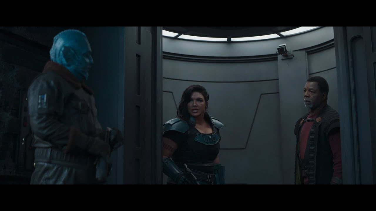 Mando & Crew explore Imperial base on Navarro - The Mandalorian Season Two (2020)