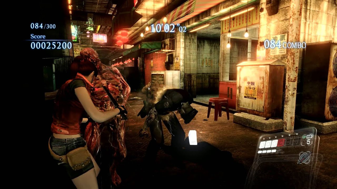 Resident Evil 6 [Duo]Urban Chaos No Mercy - Claire Mod 219k