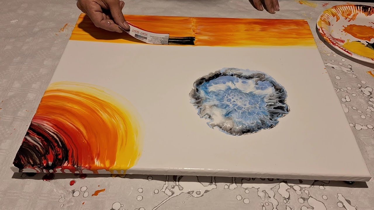 TÉCNICA ORIGINAL ✨️🎨 ARTE FLUIDO Y SPRAY 👌 FACILIDAD TOTAL 💥🎁