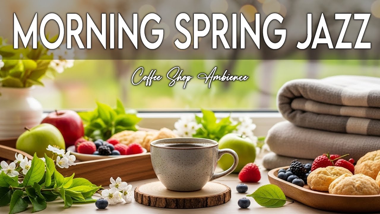 Gentle Spring Jazz Sunrise – Smooth Bossa Nova Jazz in the Morning for Relax and Focus