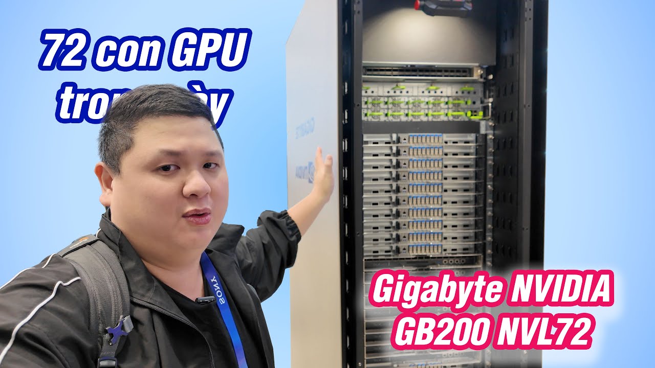 #CES25: 72 con GPU NVIDIA H200 c&oacute; thể nằm trong cục n&agrave;y