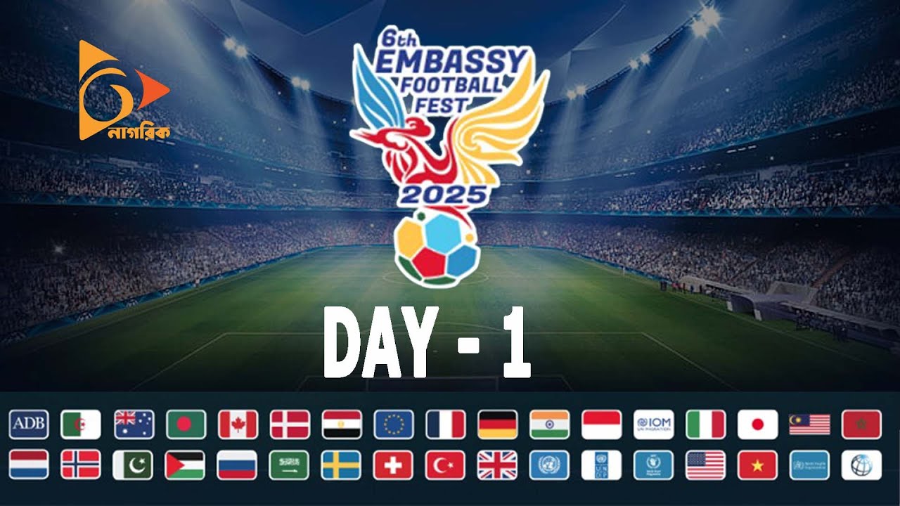 EU vs INDONESIA - 6th Embassy Football Fest 2025 | Nagorik TV