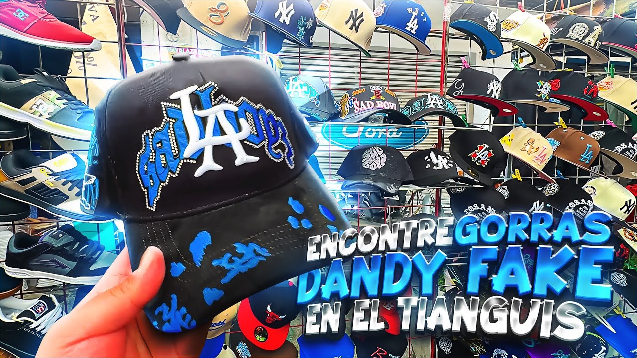 Encontré GORRAS DANDY HATS FAKE en el TIANGUIS || Luis G 