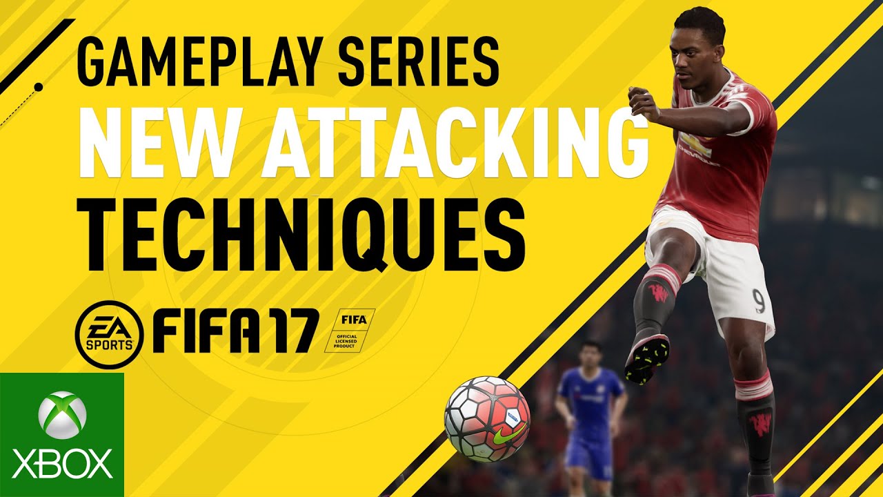 FIFA 17 Gameplay Features -  New Attacking Techniques - Anthony Martial