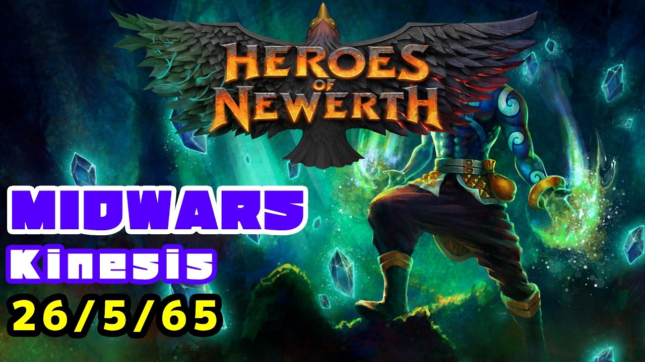 Heroes of Newerth Reborn(HONR) Midwars Kinesis3 highlights