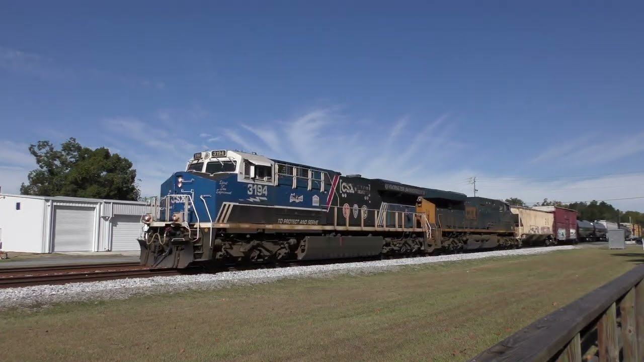 [HD] 2025 October Railfanning in Folkston, GA Part 3 HAPPY NEW YEAR HELLO TO 2026!