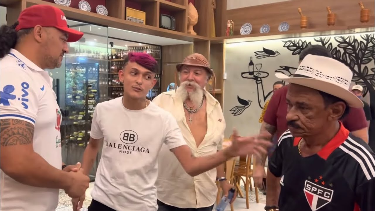 TIRINGA FURIOSO COM CREMOSINHO E LUIZ DO SOM NO RESTAURANTE BODE DO NÔ EM RECIFE | COMÉDIA SELVAGEM