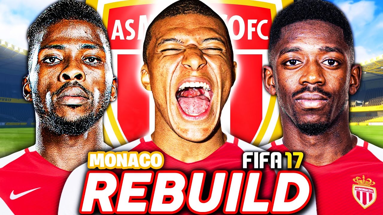 THE AS MONACO 2016/17 REBUILD CHALLENGE!! FIFA 17 Career Mode (RETRO REBUILD)