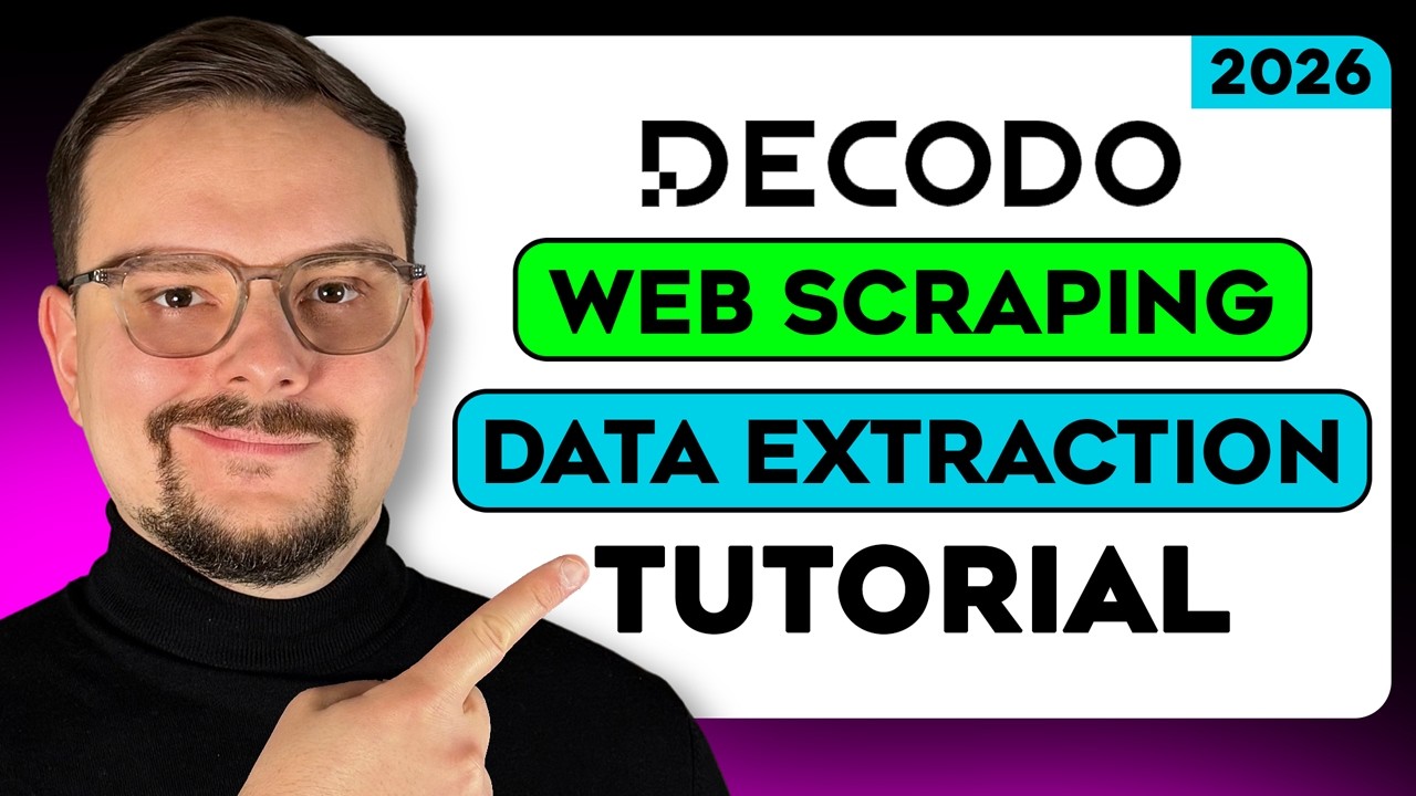 Как использовать Decodo для веб-скрейпинга и извлечения чистых данных | Учебное пособие по Decodo...