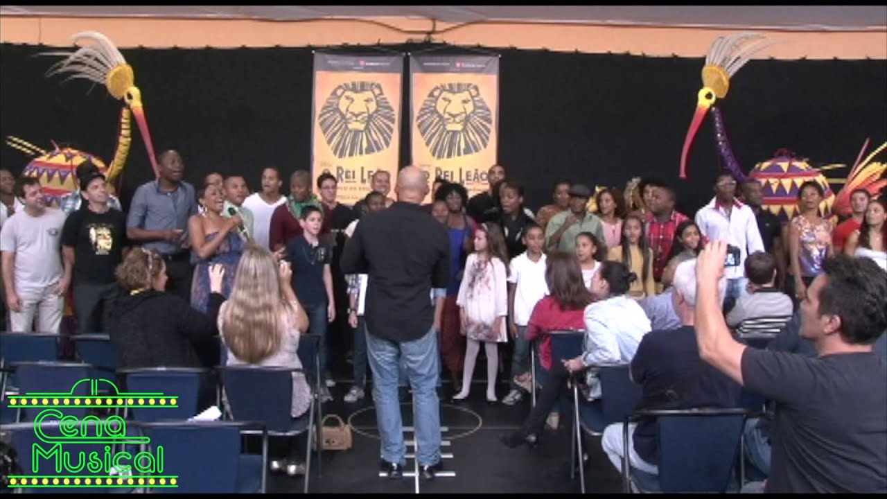 Elenco Brasileiro de 'O Rei Leão' canta 'Ciclo da Vida'