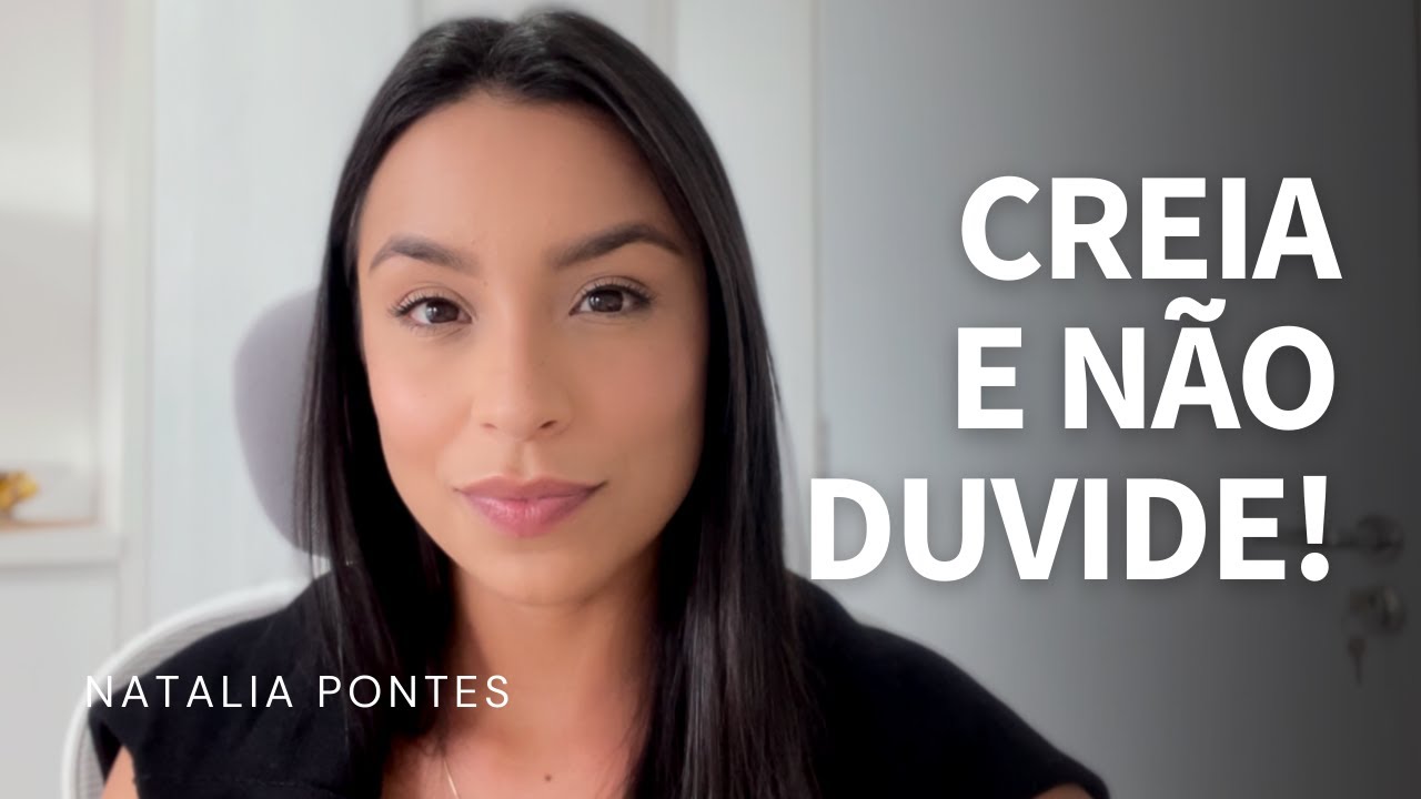 Creia sem duvidar | Devocional Lucas 8 | Natalia Pontes