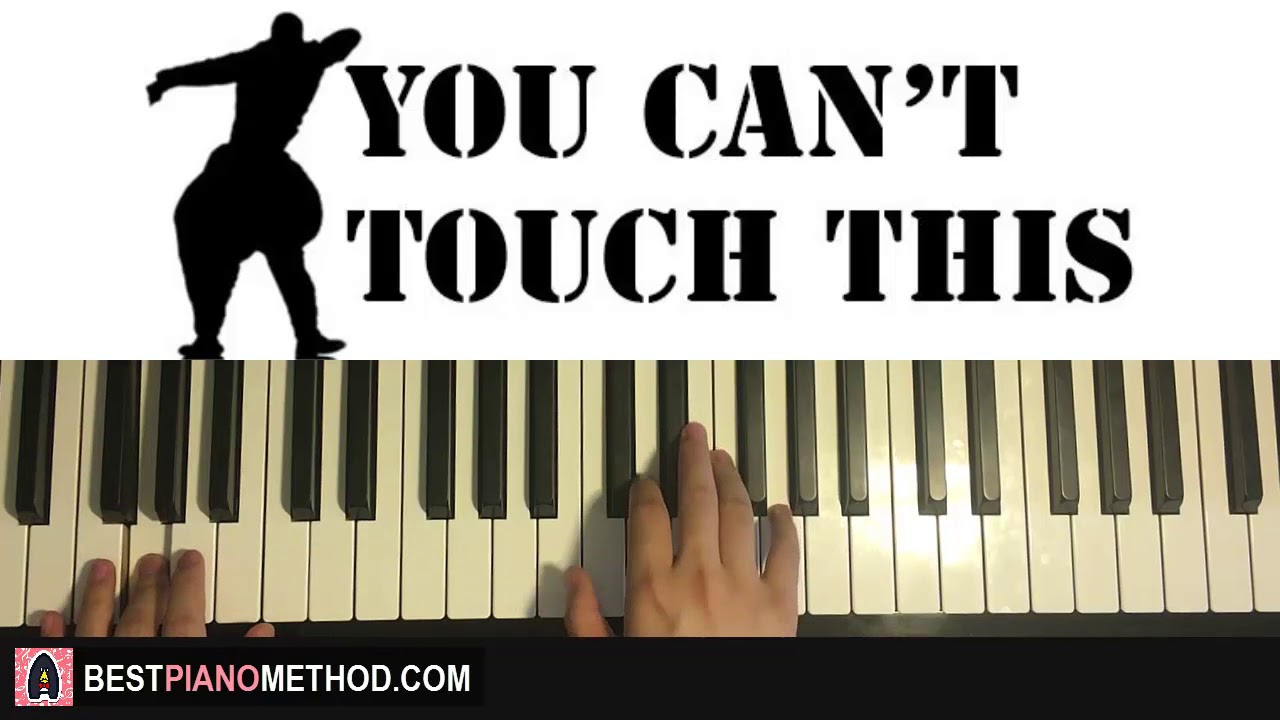 HOW TO PLAY - MC Hammer - U Can't Touch This (Piano Tutorial Lesson)