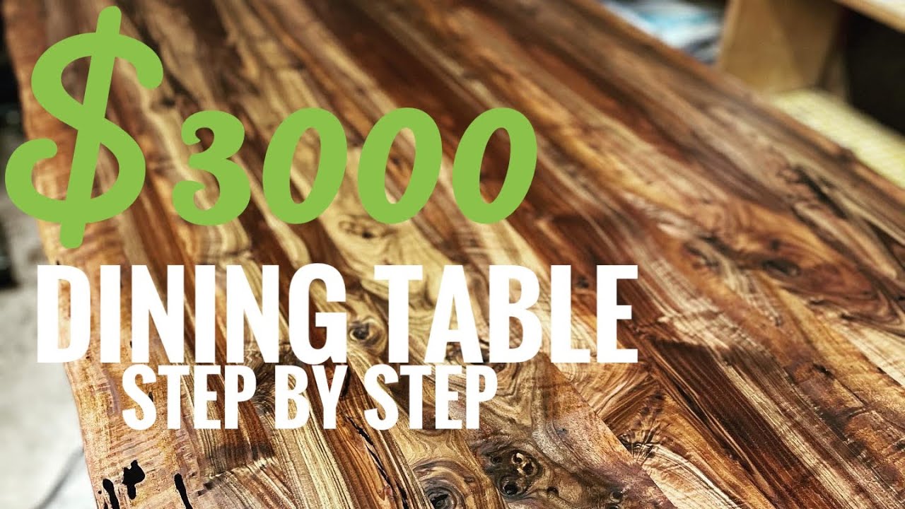 Step by Step Claro Walnut Dining Table