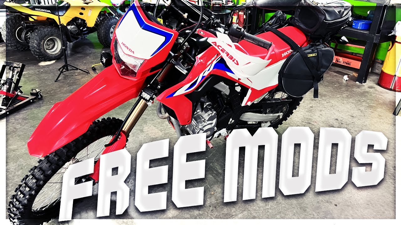 Honda CRF300L Free Performance Mods