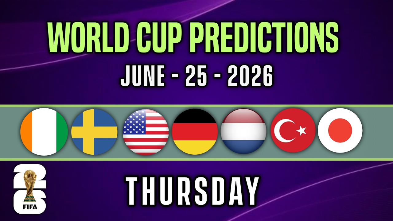 ✅ Football Predictions Today | THURSDAY 25 | WORLD CUP TIPS | Over 2.5 & BTTS