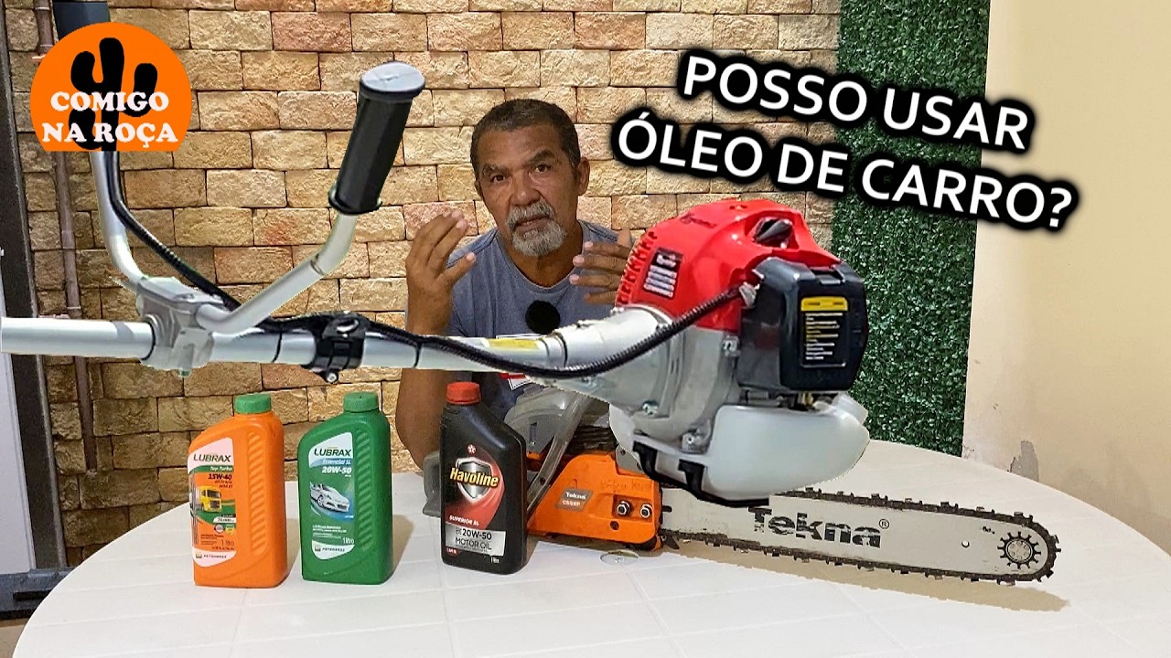 POSSO USAR ÓLEO DE CARRO EM MOTORES 2 TEMPOS?