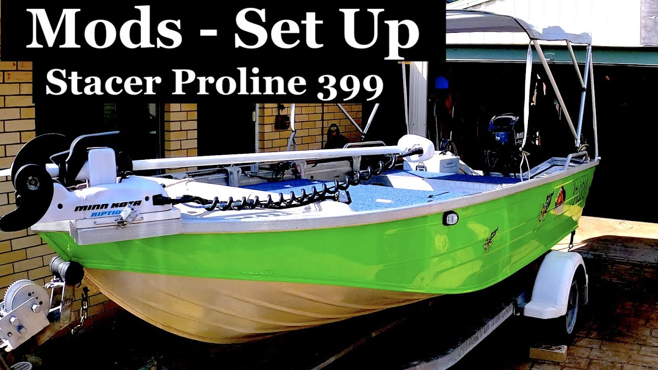 Stacer Proline 399, Set up for fishing