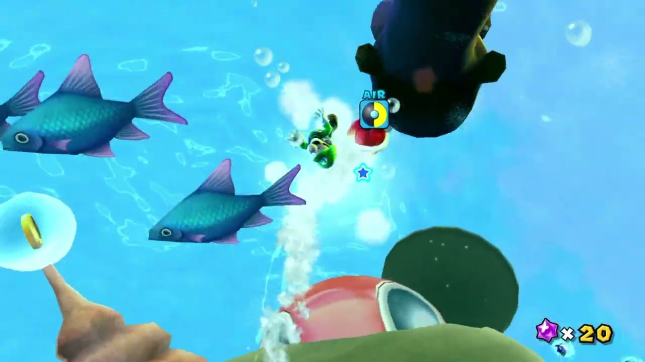 Super Luigi Galaxy - Drip Drop Galaxy: Giant Eel Outbreak #43