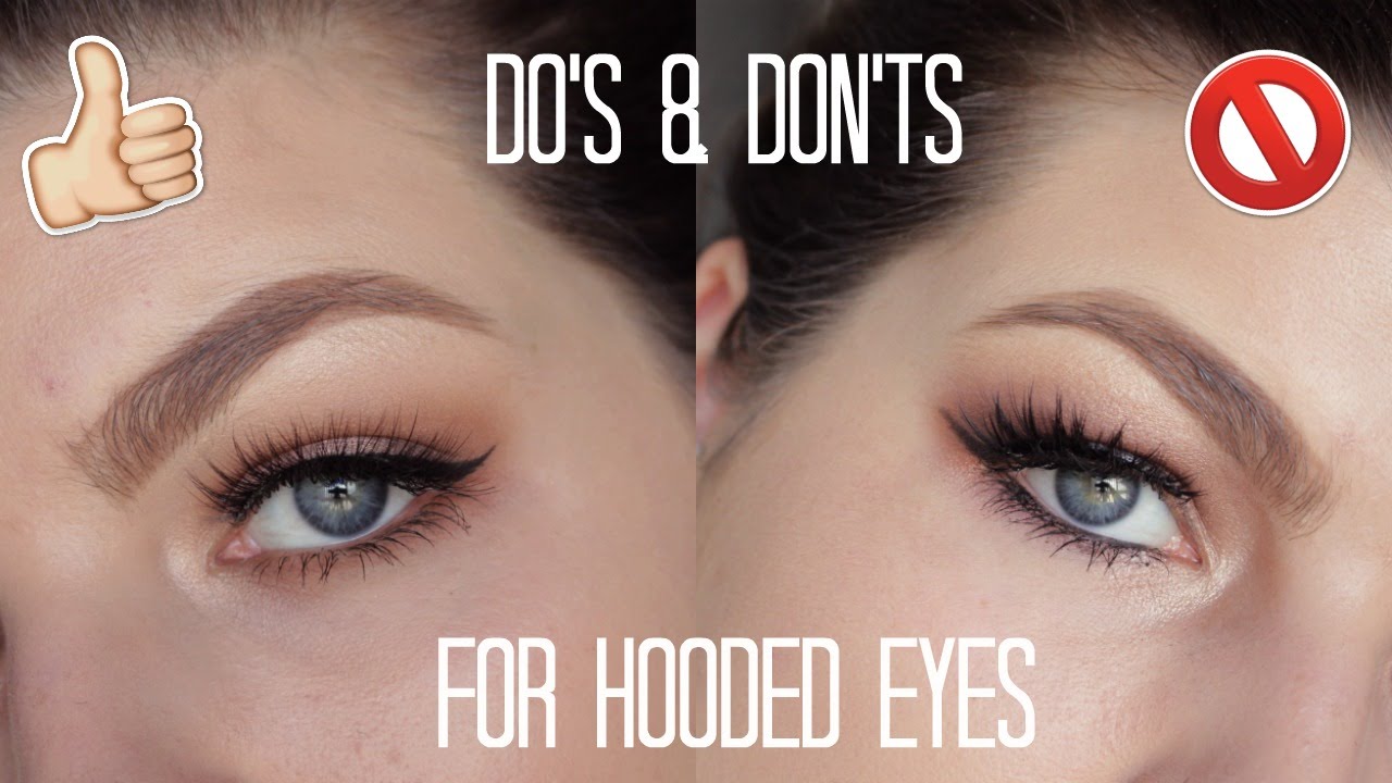 HOODED EYES MAKEUP | DO'S AND DON'TS