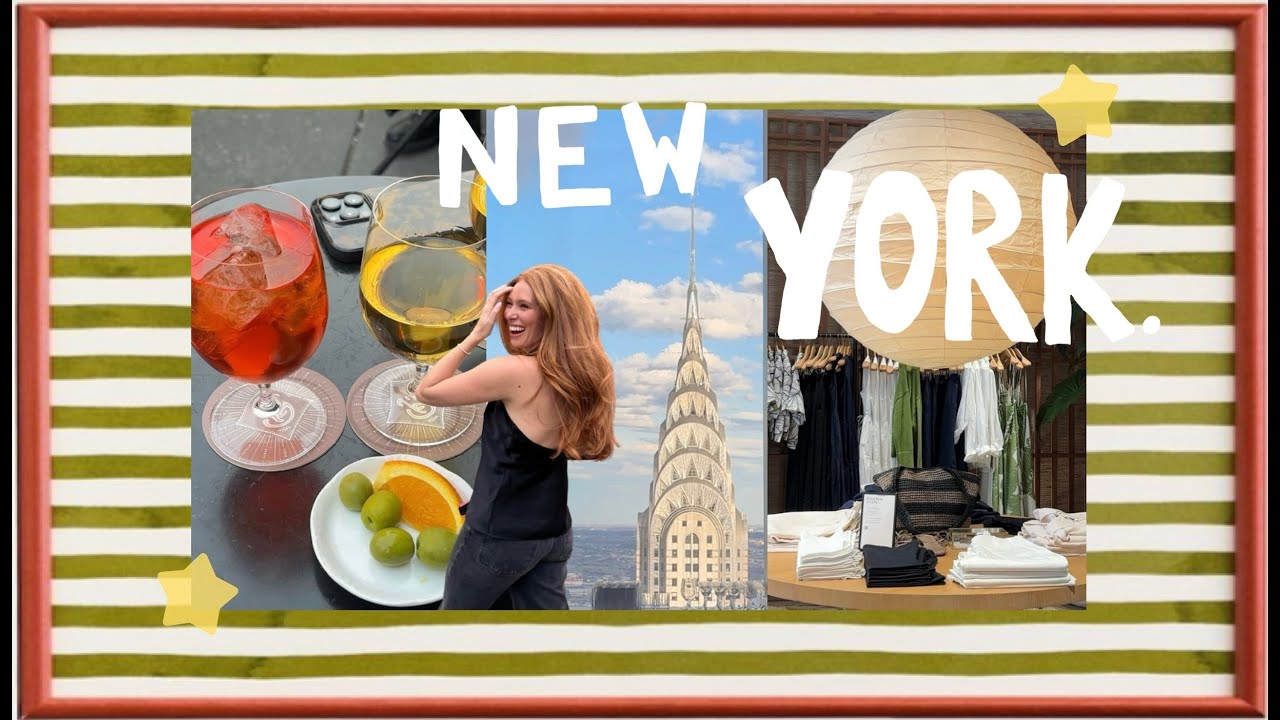 Productive nyc vlog | getting things done + shopping and night out