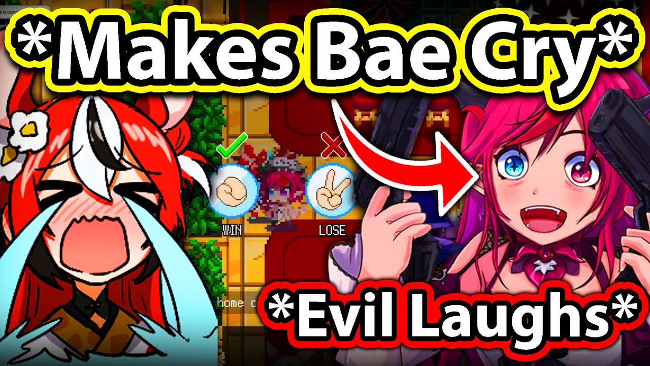IRyS Destroys Bae and Makes Her Cry in Holocure 【Hololive】
