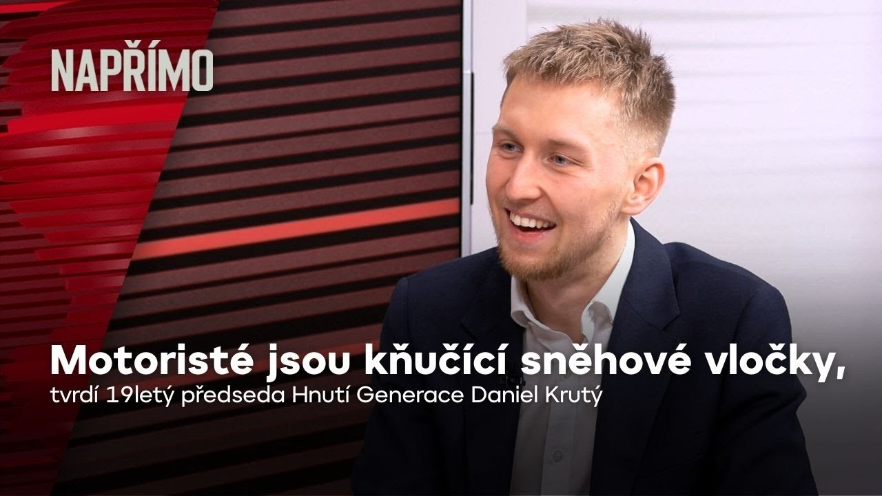 Krutý: Motoristé jsou kňučící sněhové vločky. Ve vládě je chaos | Napřímo
