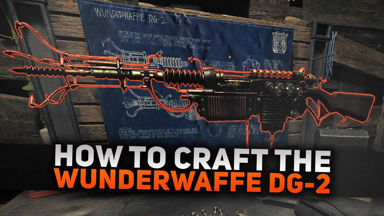 How to Craft the Wunderwaffe DG-2 Wonder Weapon in Shi No Numa | Vanguard Zombies