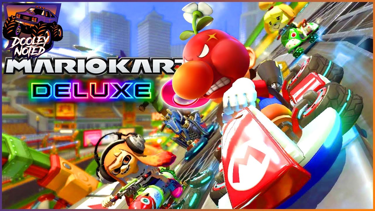 WIGGLER RUNS WILD! | Mario Kart 8