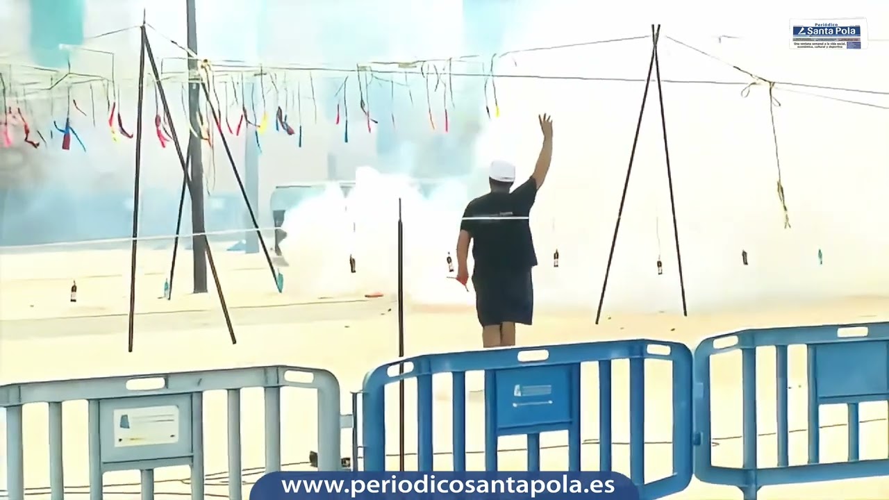 Última Mascletà de las Fiestas Patronales | Santa Pola 2025 🔥🎆