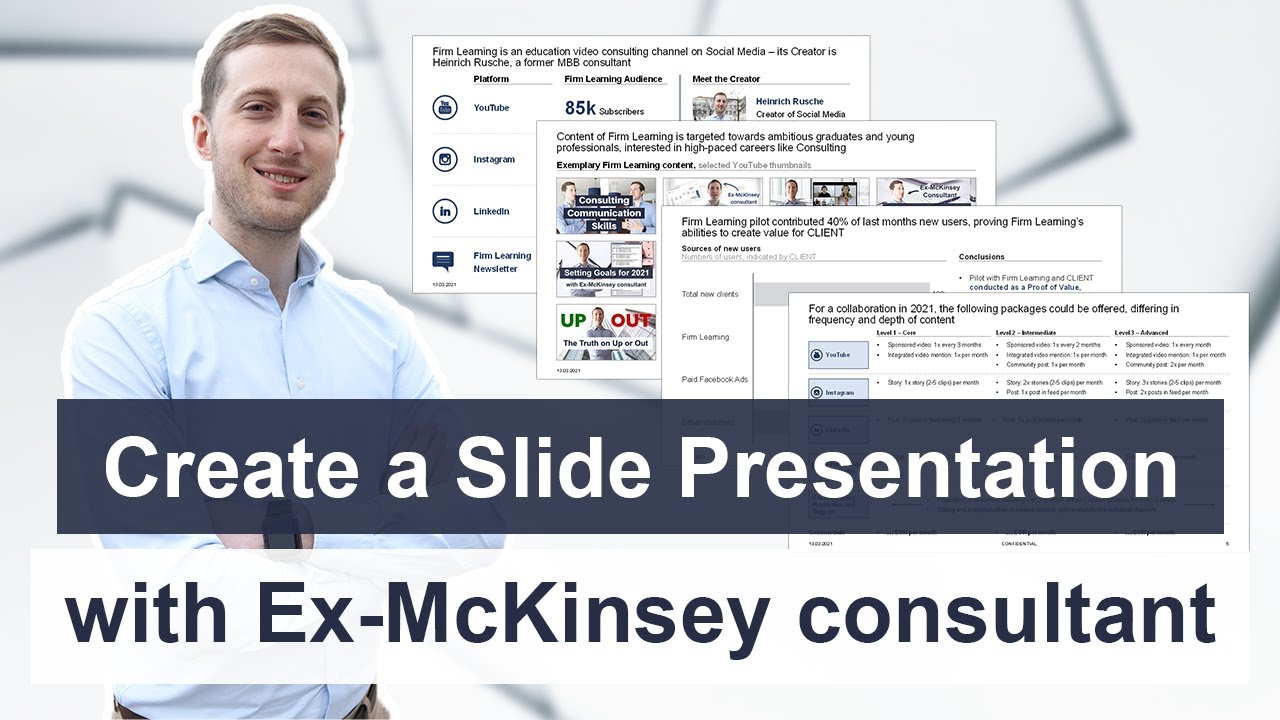 Бывший консультант McKinsey создаст для вас слайд-презентацию