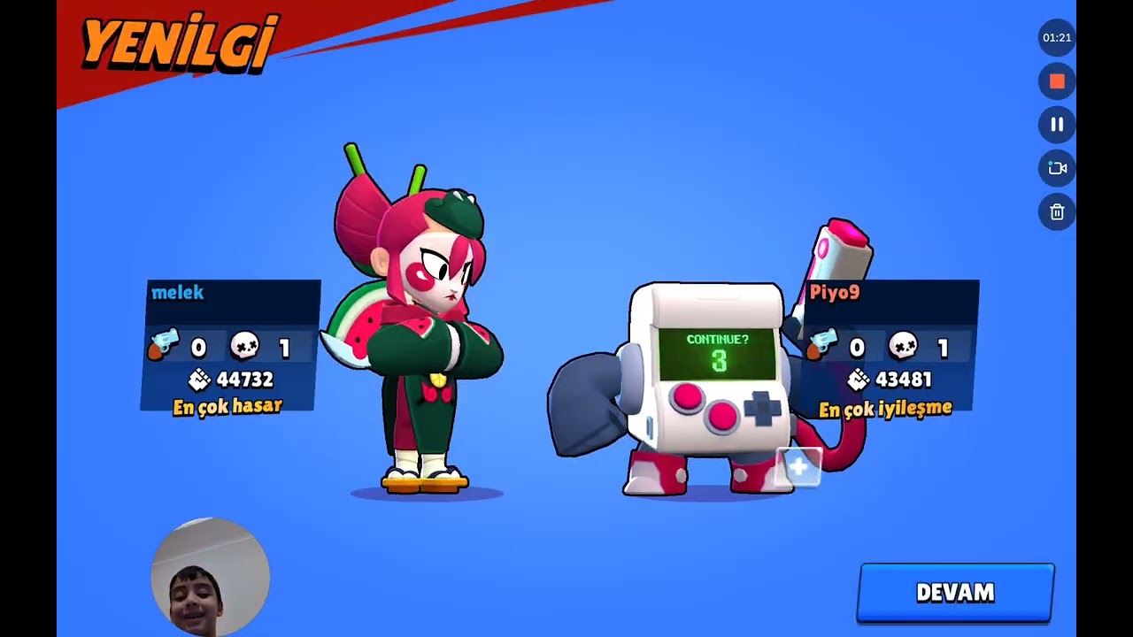 Futbol turnuvası sonrası Brawl Stars oynuyoruz! w/Yaman 