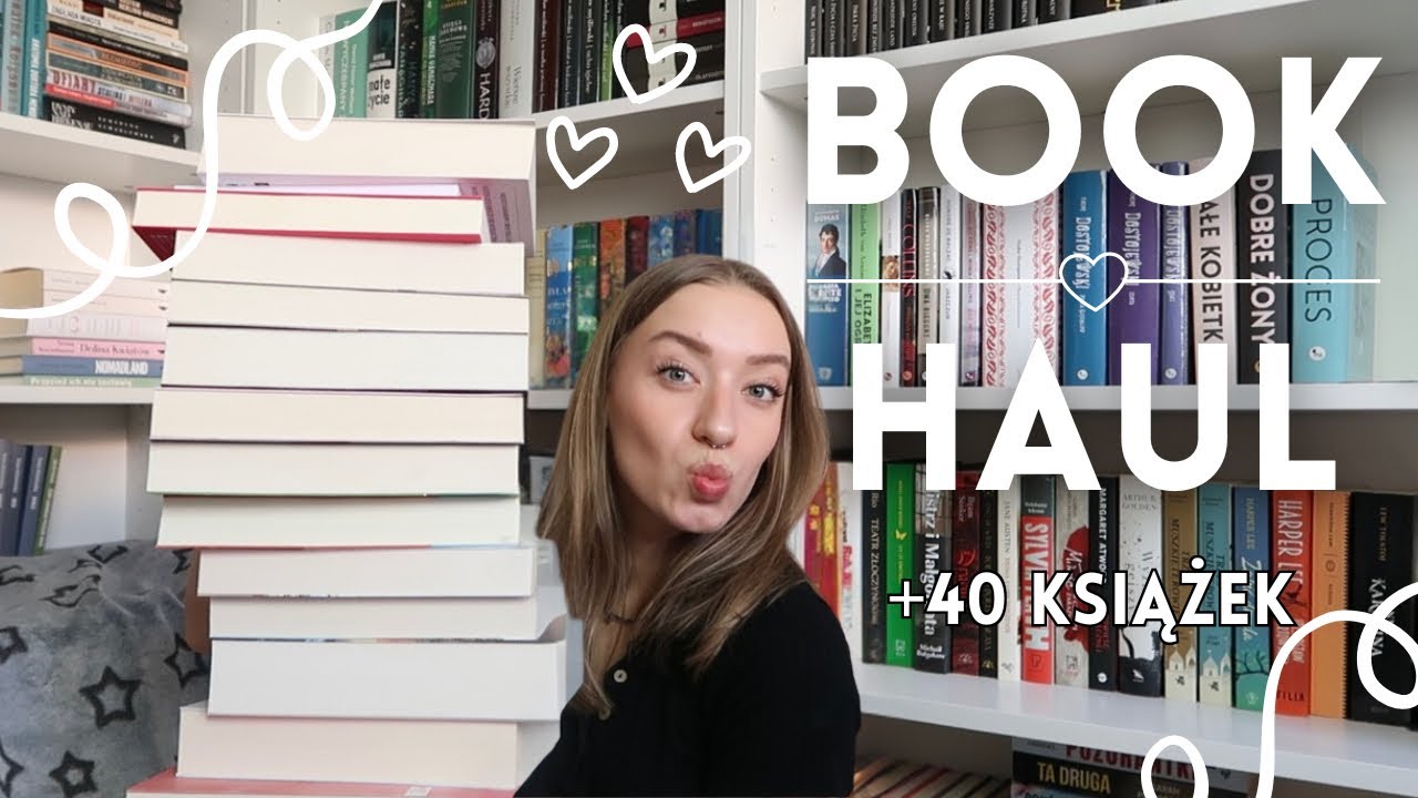 BOOK HAUL +40 książek! 📚🤠
