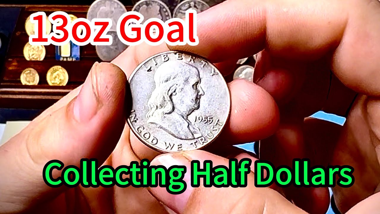 13 Ounces of Silver in One Album! Franklin Half Dollar Stack
