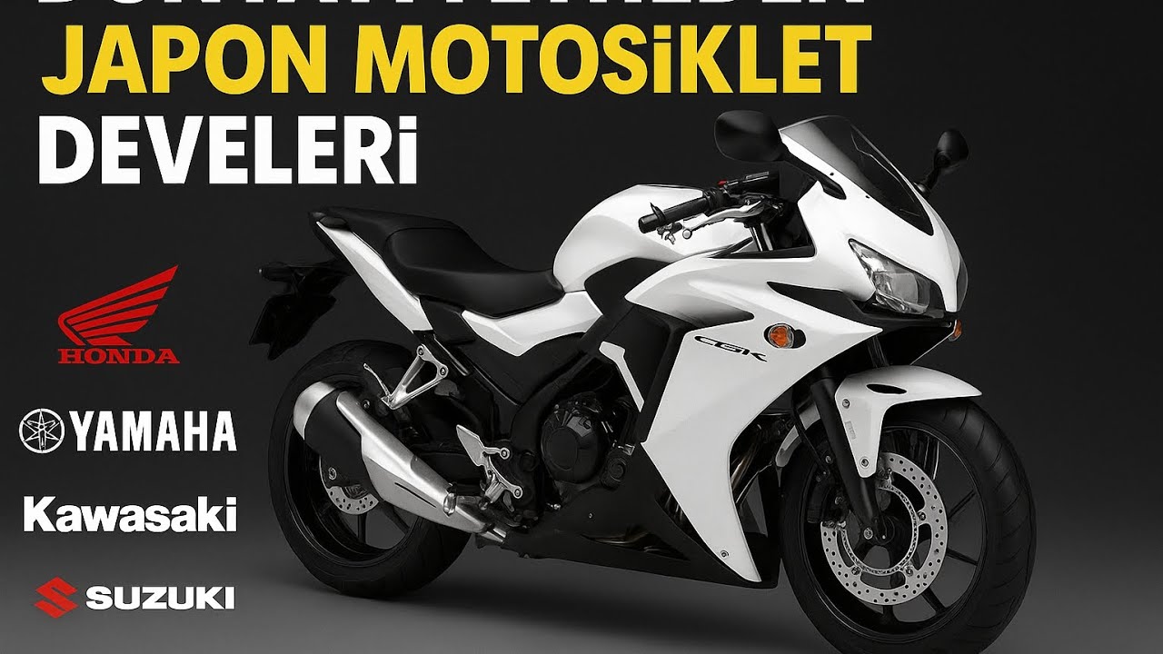“Japonya’nın 4 Efsanesi: Honda, Yamaha, Suzuki ve Kawasaki’nin Yükselişi!”