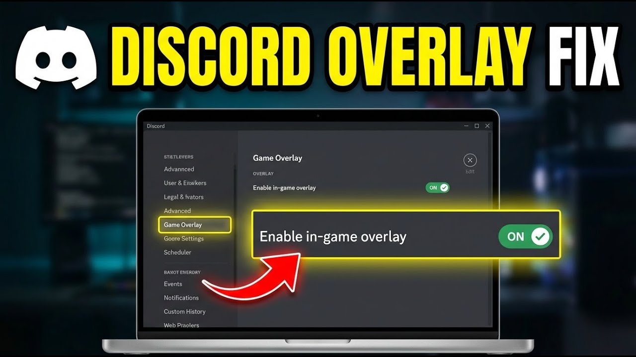 How to enable Discord overlay in games - Quick Fix