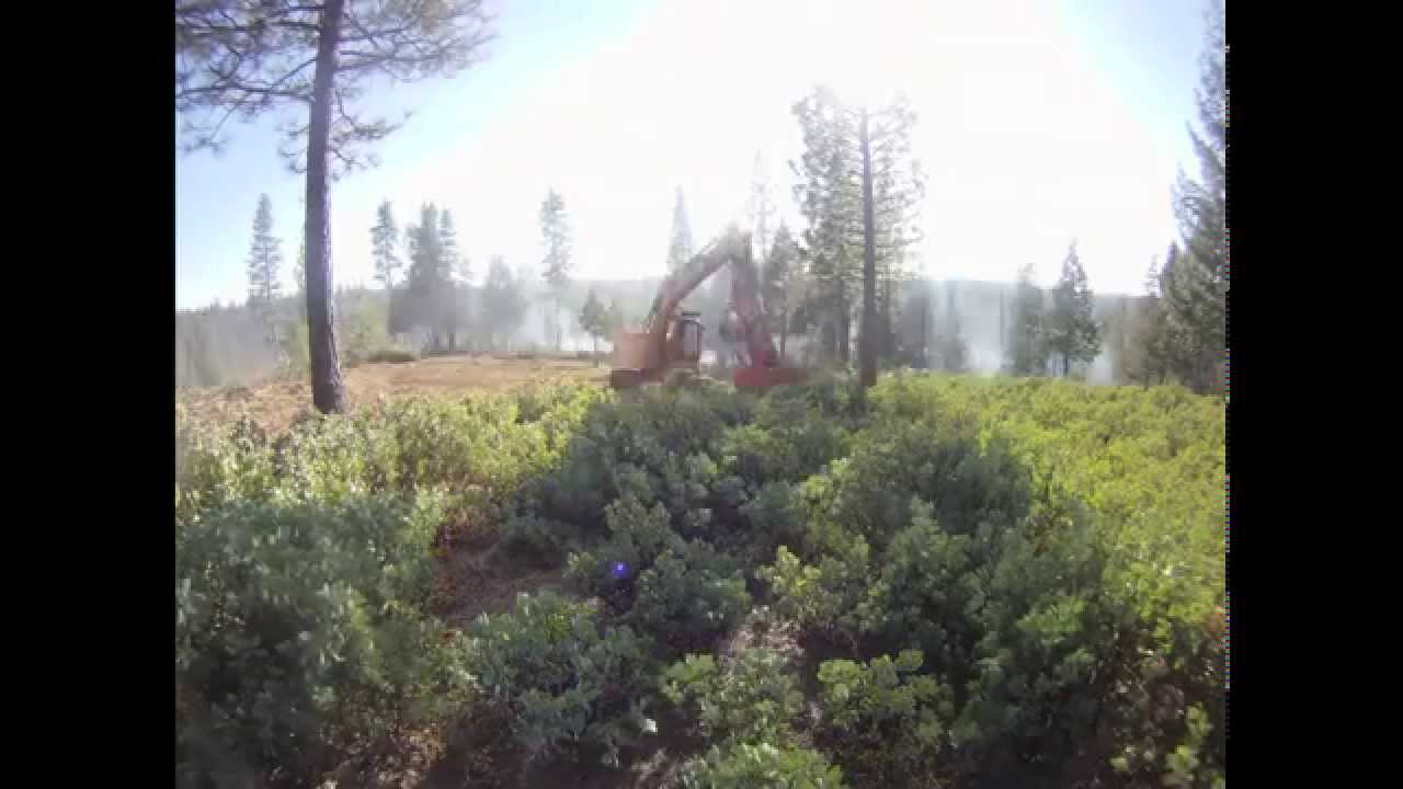 Excavator Mulching Attachment - Bull Hog Mulching System