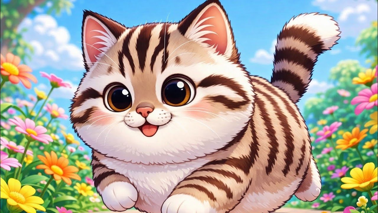    Billi  Karti meow meow|میاؤں  میاؤں کی مستی | Funny Meow Meow Cat Song for Kids 🐾.
