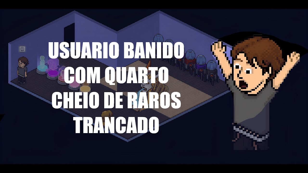 O USUARIO BANIDO COM QUARTO SECRETO DE 30K PERDIDOS NO HABBO HOTEL