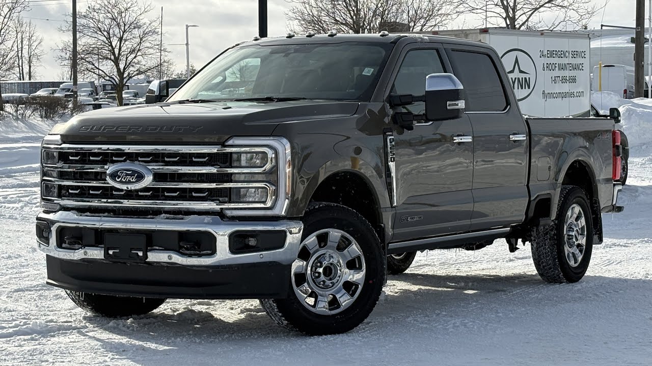 New 2026 Ford Super Duty F-250 SRW LARIAT in Marsh Grey | Barrie Ford