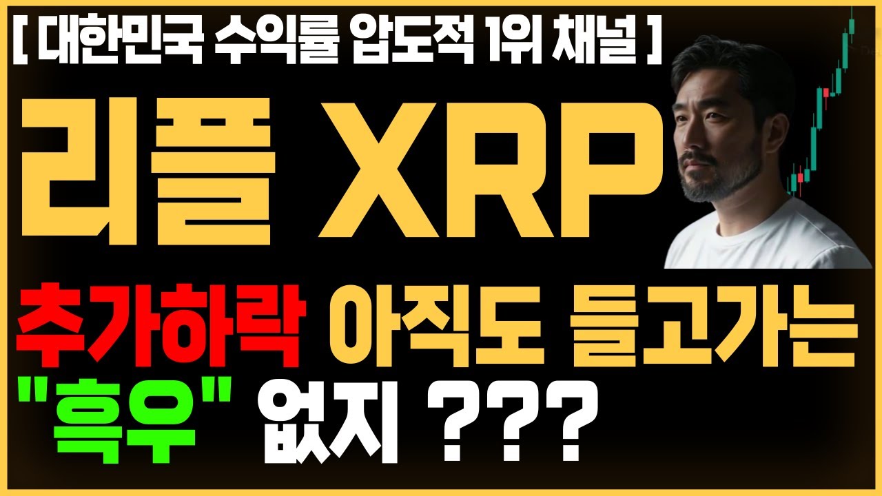 [급등 코인 추천] 리플 전망 XRP  추가하락 아직도 들고가는&nbsp;