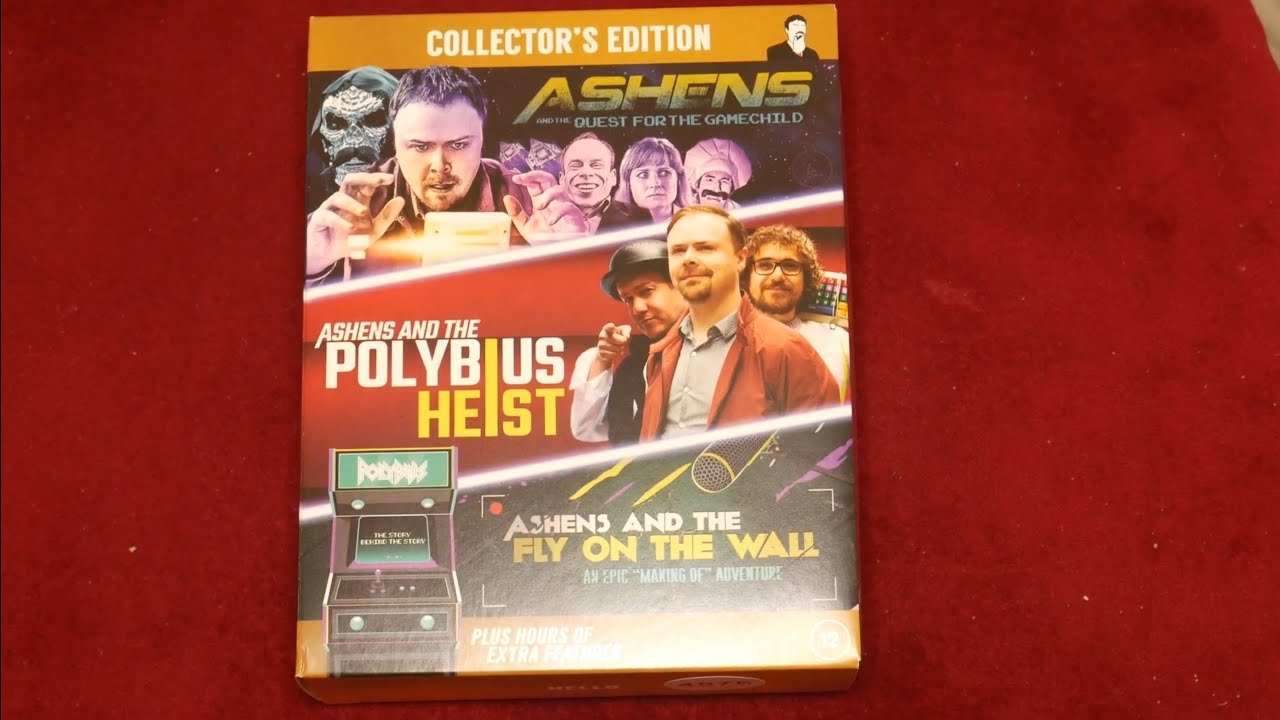 Ashens and the Polybius Heist Collectors Edition Blu-Ray Unboxing